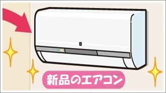 エアコン取り付け